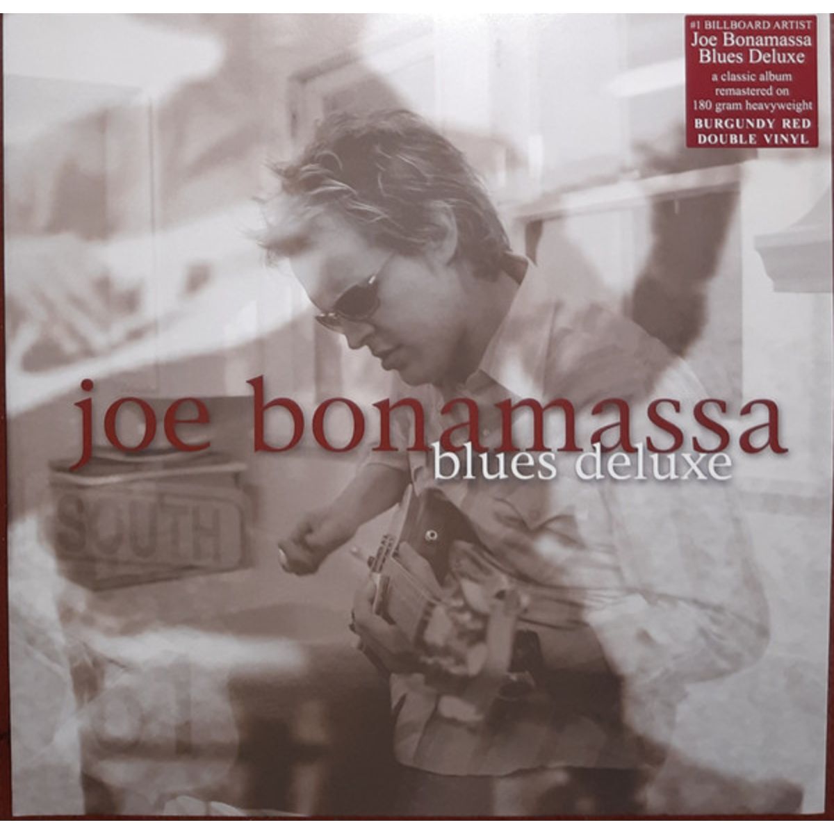 JOE BONAMASSA - BLUES DELUXE, (2LP, Remastered, Gatefold, 180g, Burgundy Red Vinyl) Виниловая пластинка