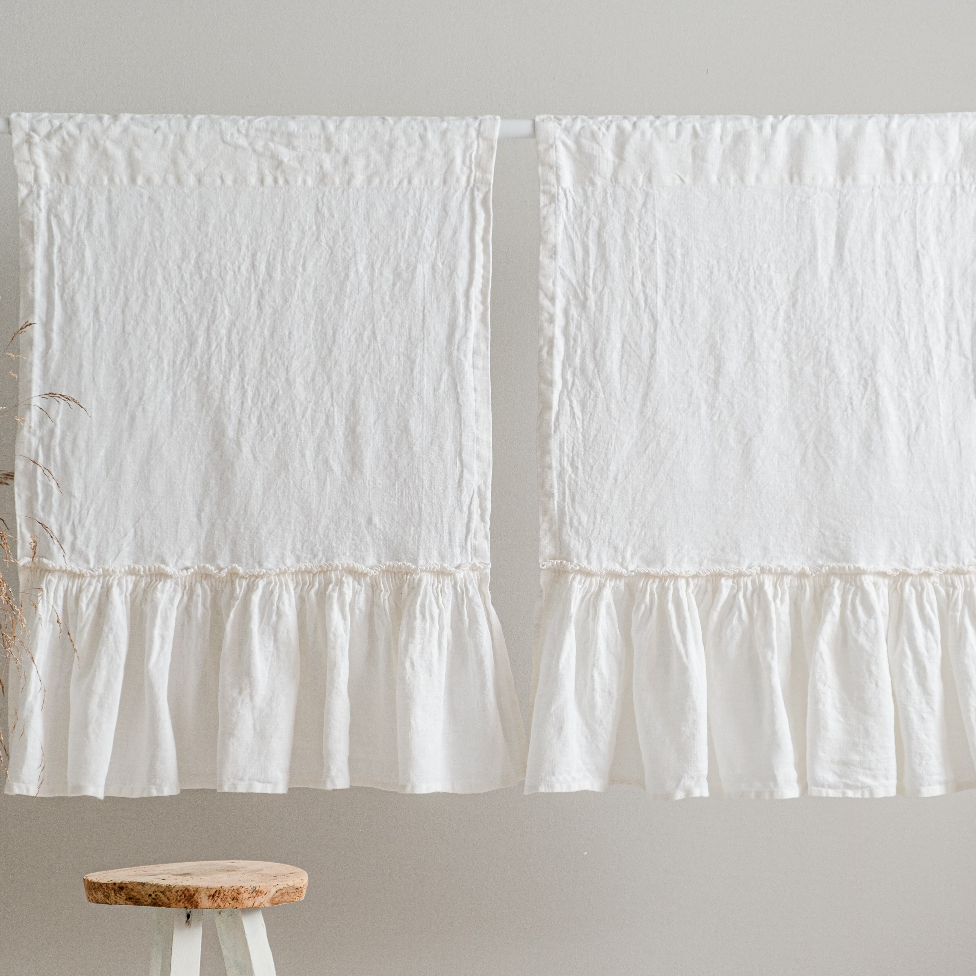 Штора для кухни Grey Moose LINEN ATELIER Cafe Curtains 85х75см ...