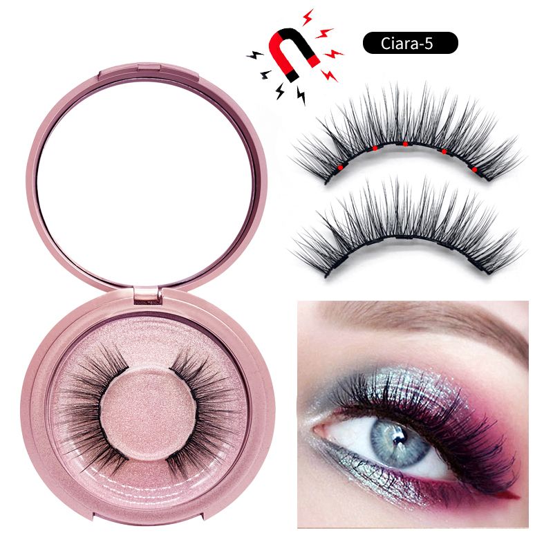 Магнитные накладные ресницы HUDA BEAUTY № 009