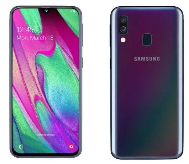 Samsung a40 карта памяти максимальная