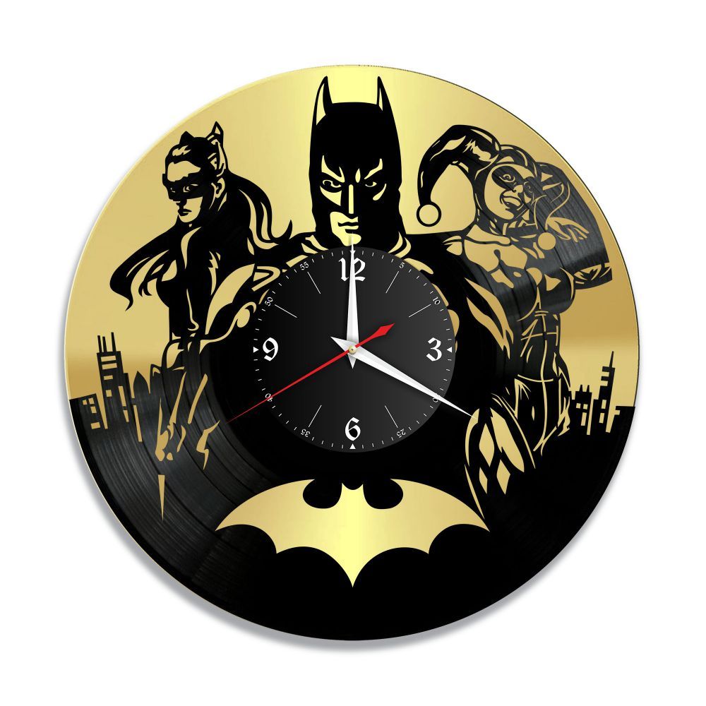 Часы batman. Часы Бэтмен. Часы настенные Batman. Часы с Бэтменом настенные. Часы из пластинок Бэтмен.