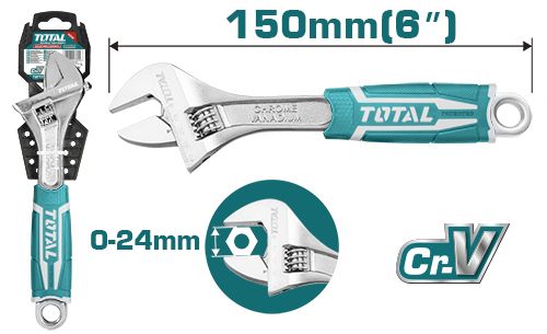 Ключразводной150мм.TOTALINDUSTRIALTHT101066