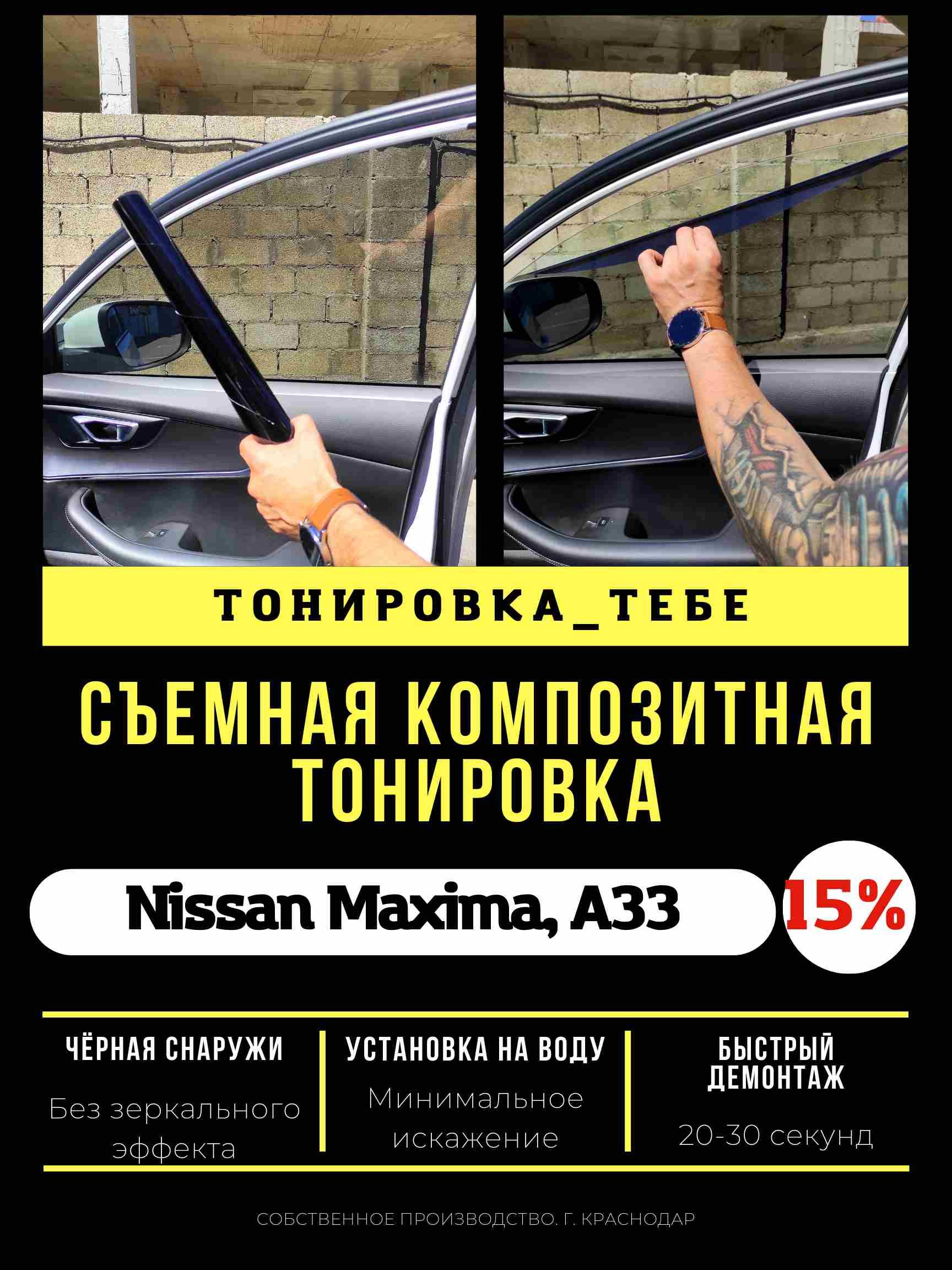 Тонировка съемная, 15%, 45x85 см купить по выгодной цене в  интернет-магазине OZON (631862317)