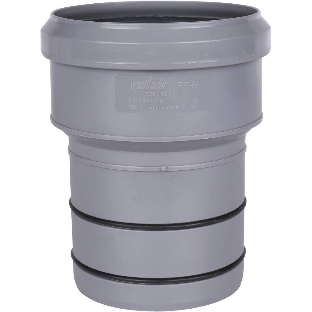 110мм переход чугун-пластик 110х100х80 valsir. Муфта вставная 110/110 ostendorf. Переходник кан/ серый 110-50 jakko. Переходник с 50 на 110 канализация. Муфта переходная канализационная 110 на 110.