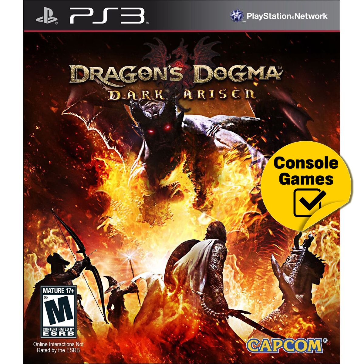 Игра Dragon's Dogma: Dark Arisen Xbox 360, русская документация купить в ОГО! 75