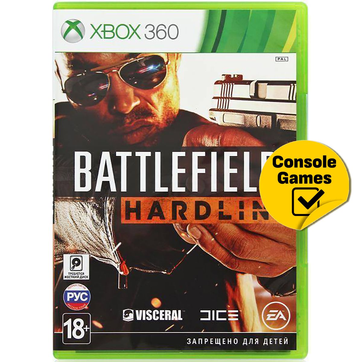 Игра Xbox 360 Battlefield Hardline (русская версия) (XBox 360, Русская  версия) купить по низкой цене с доставкой в интернет-магазине OZON  (827002654)