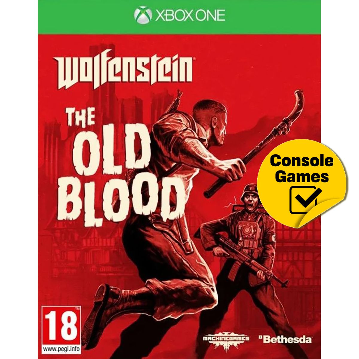 Игра Wolfenstein The Old Blood (Xbox One, Русские субтитры) купить по  низкой цене с доставкой в интернет-магазине OZON (1237667529)