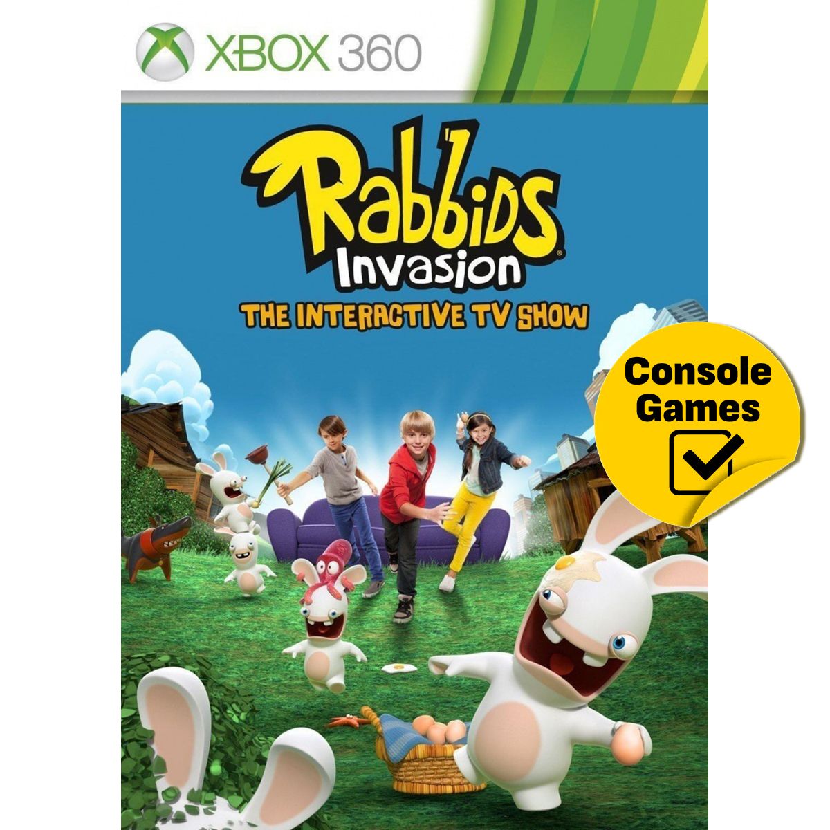 Xbox 360 игра rabbids. Rabbids xbox 360 kinect. Rabbids invasion (xbox 360). Rabbids invasion (xbox 360). Rabbids invasion xbox.