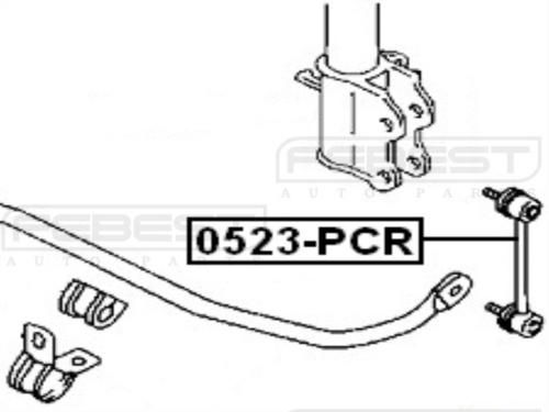 0523-pcr_тяга стаб.задн./ mazda 323 bj 1998-2002 Febest 0523PCR