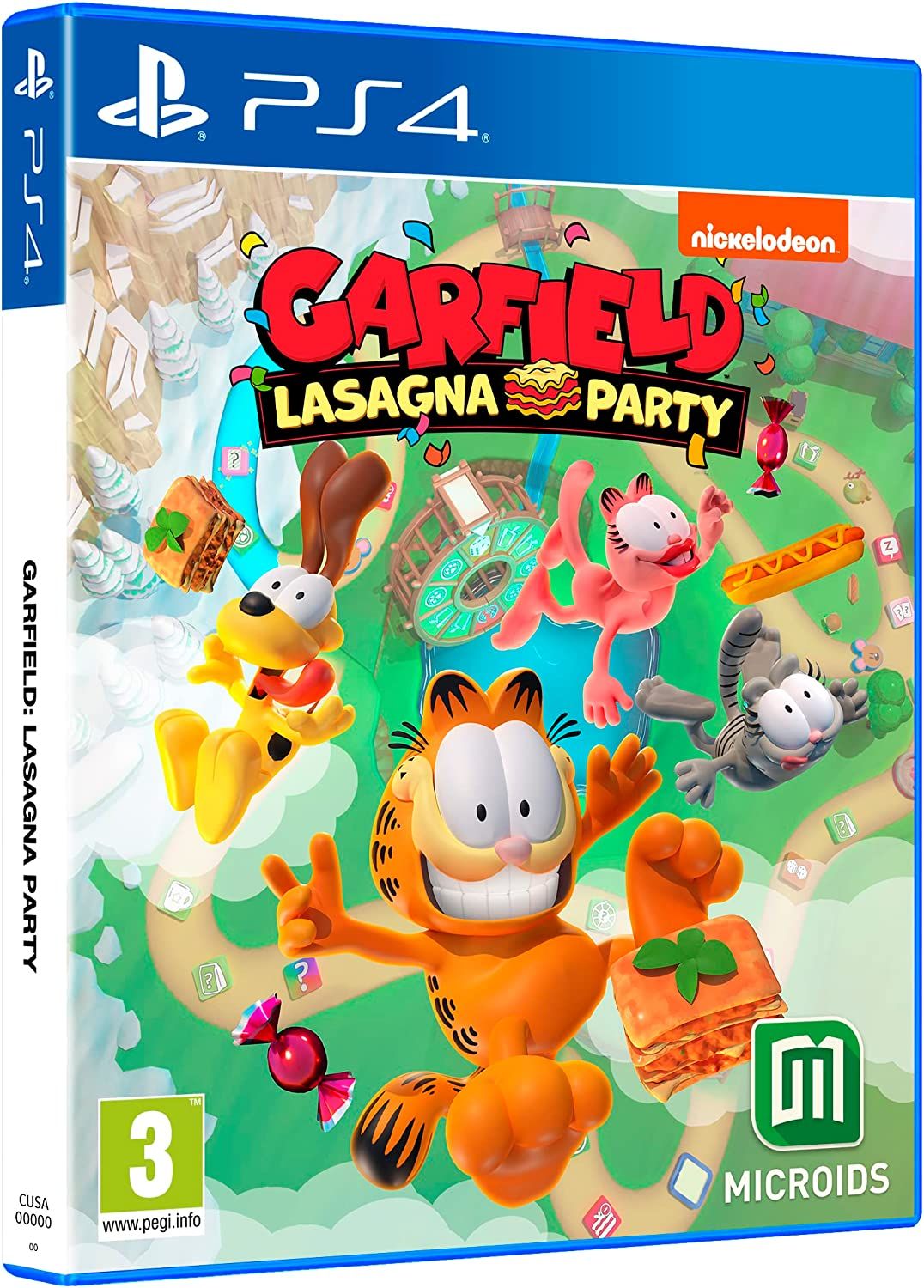 Игра Garfield Lasagna Party (PlayStation 4, Русские субтитры) купить по  низкой цене с доставкой в интернет-магазине OZON (803090947)