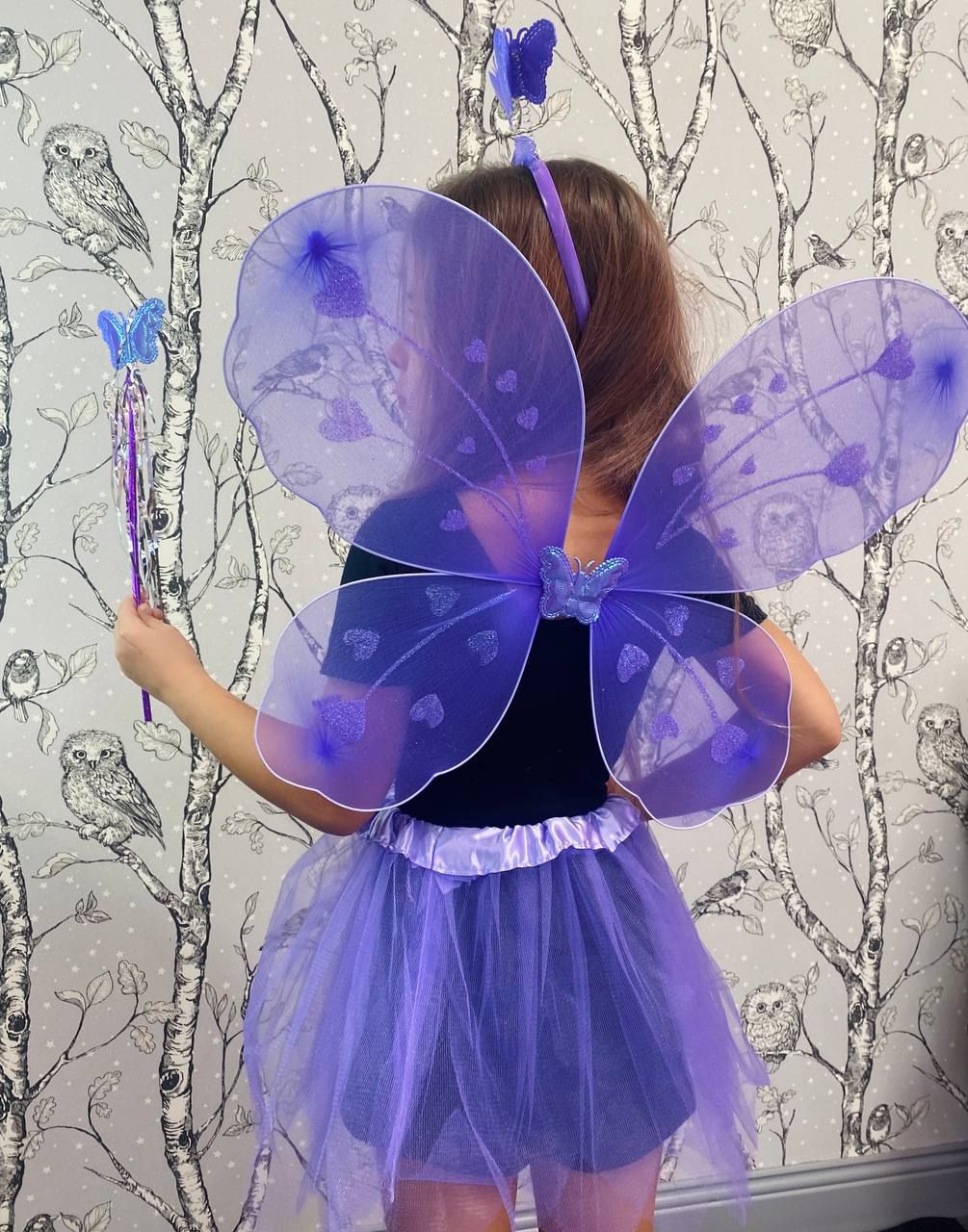 Крылья феи бабочки свет в темноте купить в Новосибирске - интернет магазин Rich Family