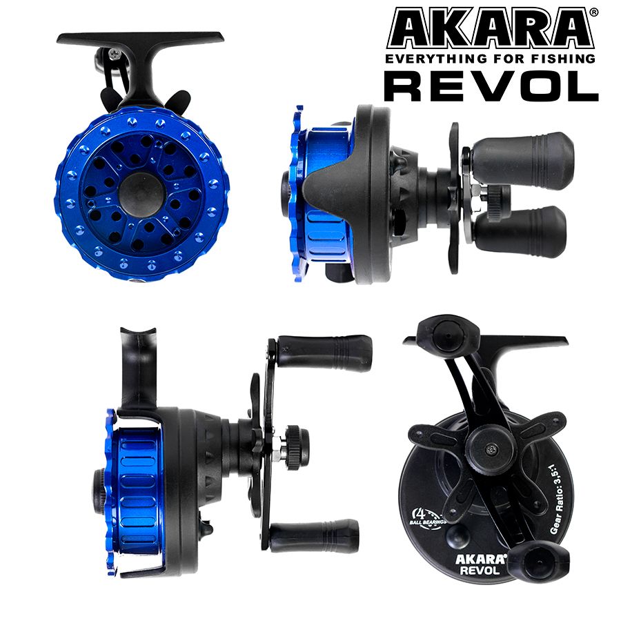 Катушка мульт. Akara Revol 4+1 bb L
