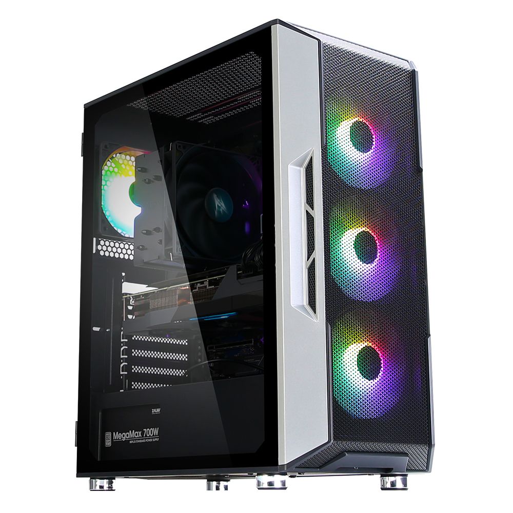 КорпусMidiTowerZalmanI3NEOblack(ATX,frontmesh,USB2.0x1,USB3.0x2,4x120mmRGBfan,безБП)(I3NEOBlack)