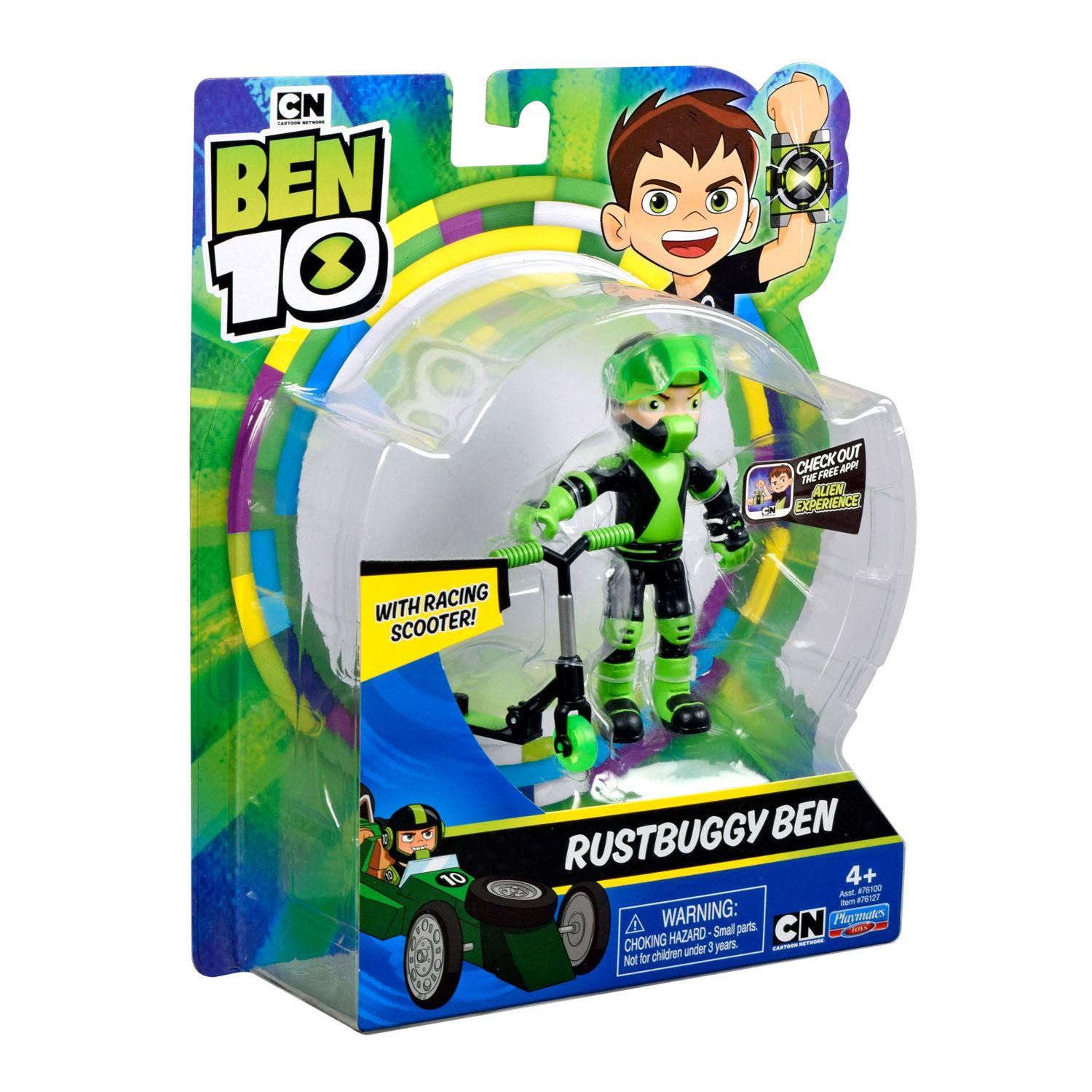 Ben 10 Фигурка 12.5 см Бен на самокате