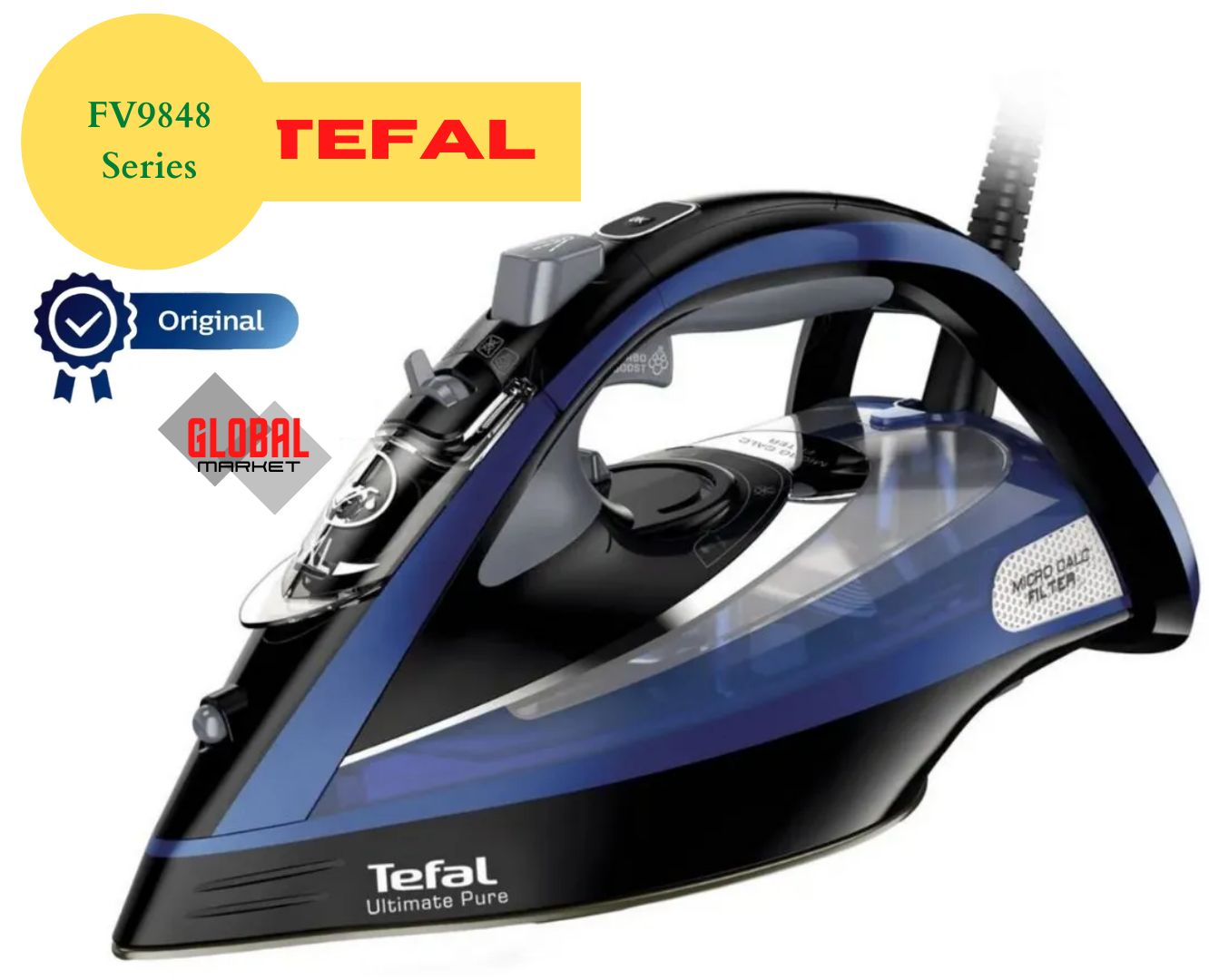 утюг tefal express steam fv2846e0 черный фото 53