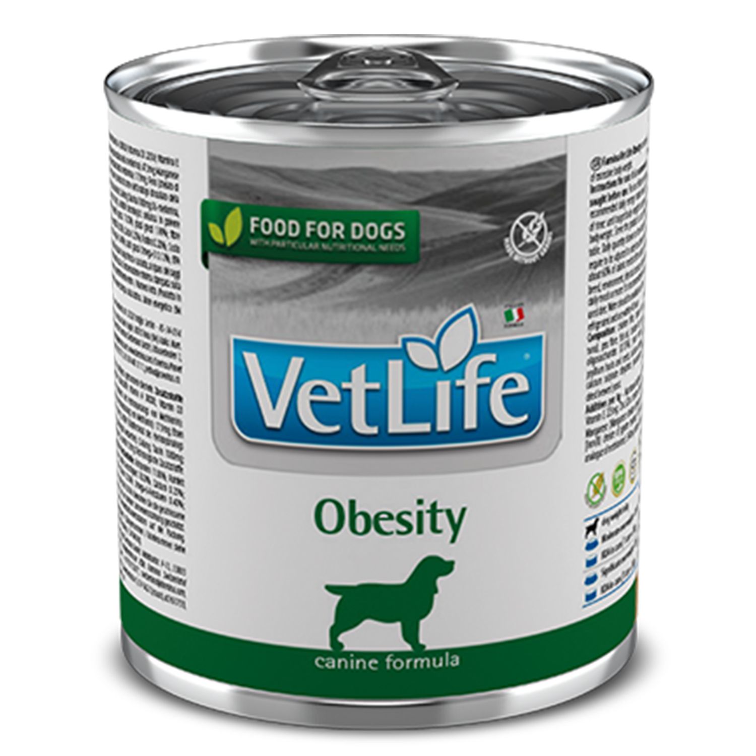 Влажный корм Farmina Vet Life Obesity для собак, для снижения веса, 300 г, 6 шт.