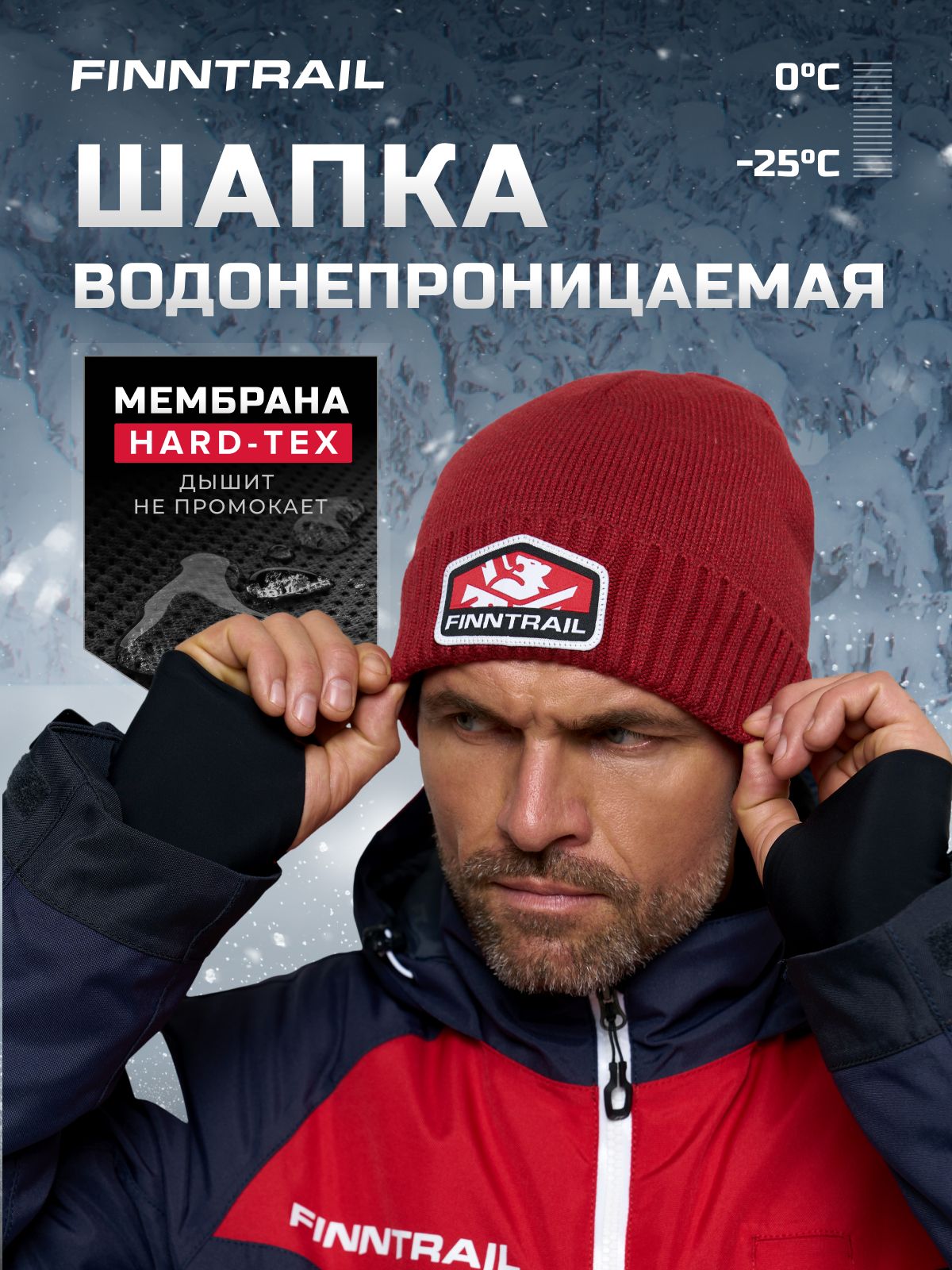 ШапкаFinntrailWaterproof