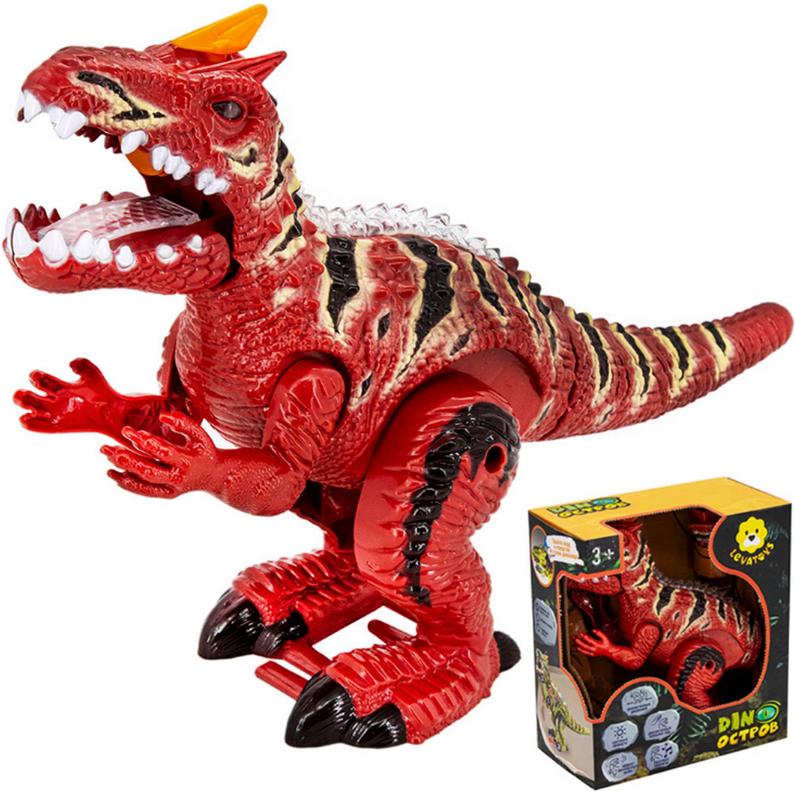 робот shantou gepai tyrannosaurus rex rs6133. 1950858 динозавр на батарейках. динозавр со звуком и светом. брелок динозавр, (со светом и звуком). динозавр со звуком и светом.