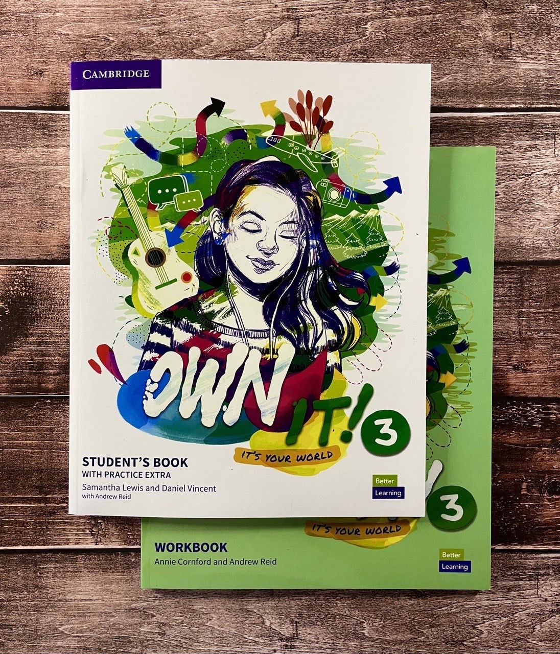 Own it! Level 3. Полный комплект. Student's Book with Practice Extra and Workbook.