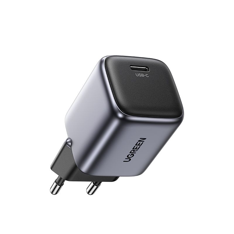 СетевоезарядноеустройствоUGREENNexodeMini30ВтPDGaNCD319(90666)USB-C.Цвет:серыйкосмос