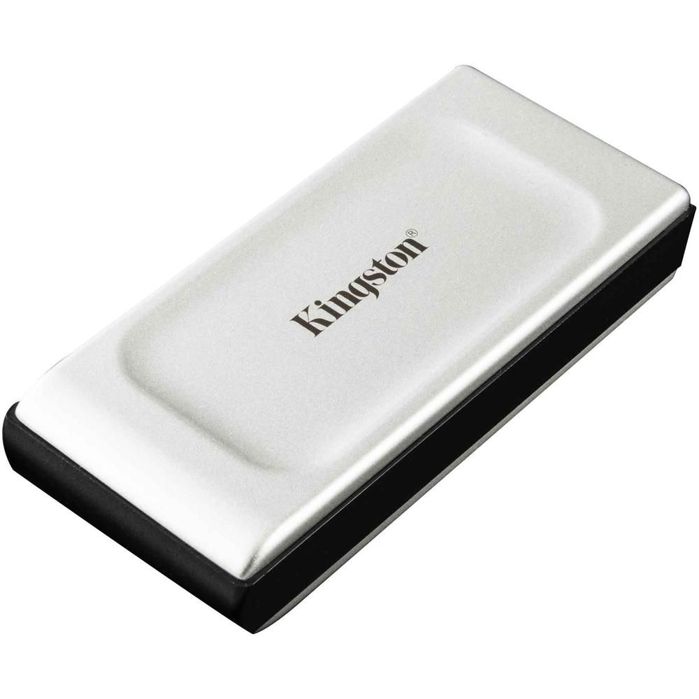 Внешний SSD-накопитель 1Tb Kingston XS2000 SXS2000/1000G (SSD) USB 3.2 серебристый