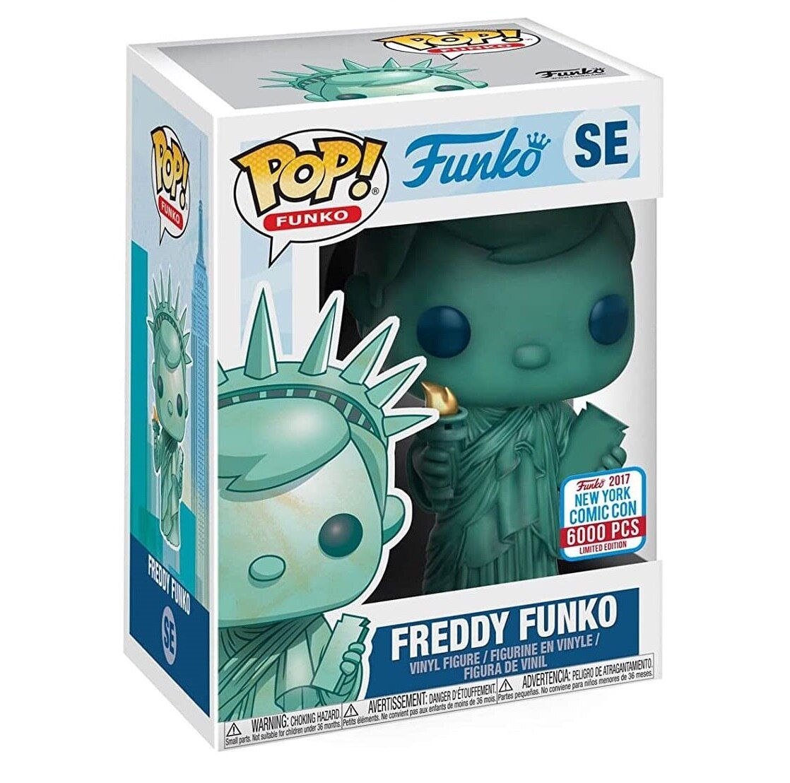 Фигурка Фредди Фанко в виде статуи Свободы Freddy Funko SE