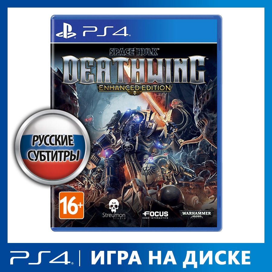 Игра Space Hulk Deathwing. Enhanced Edition (PlayStation 4, PlayStation 5,  Русские субтитры)