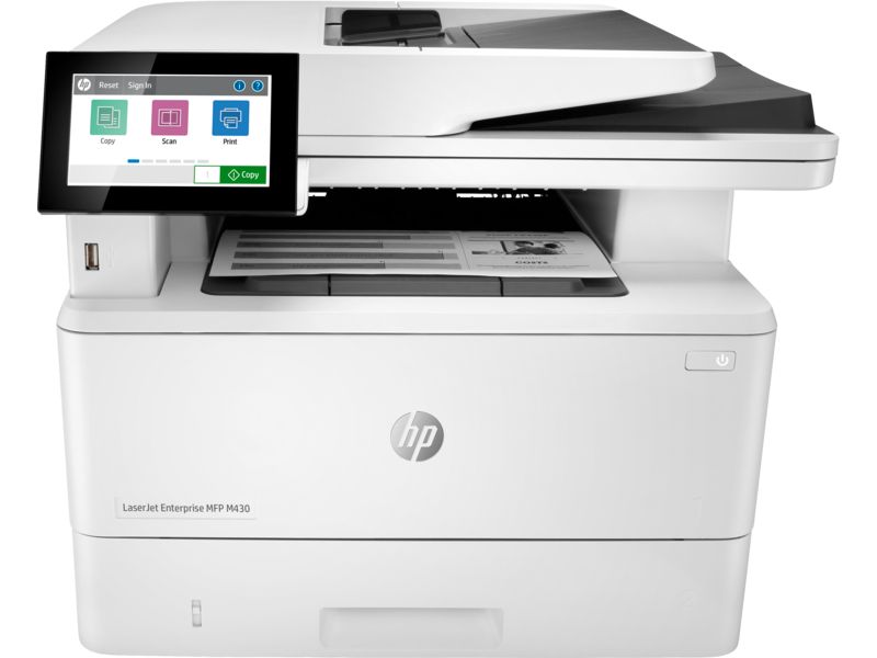 МФУ лазерное HP LaserJet Enterprise MFP M430f (3PZ55A)