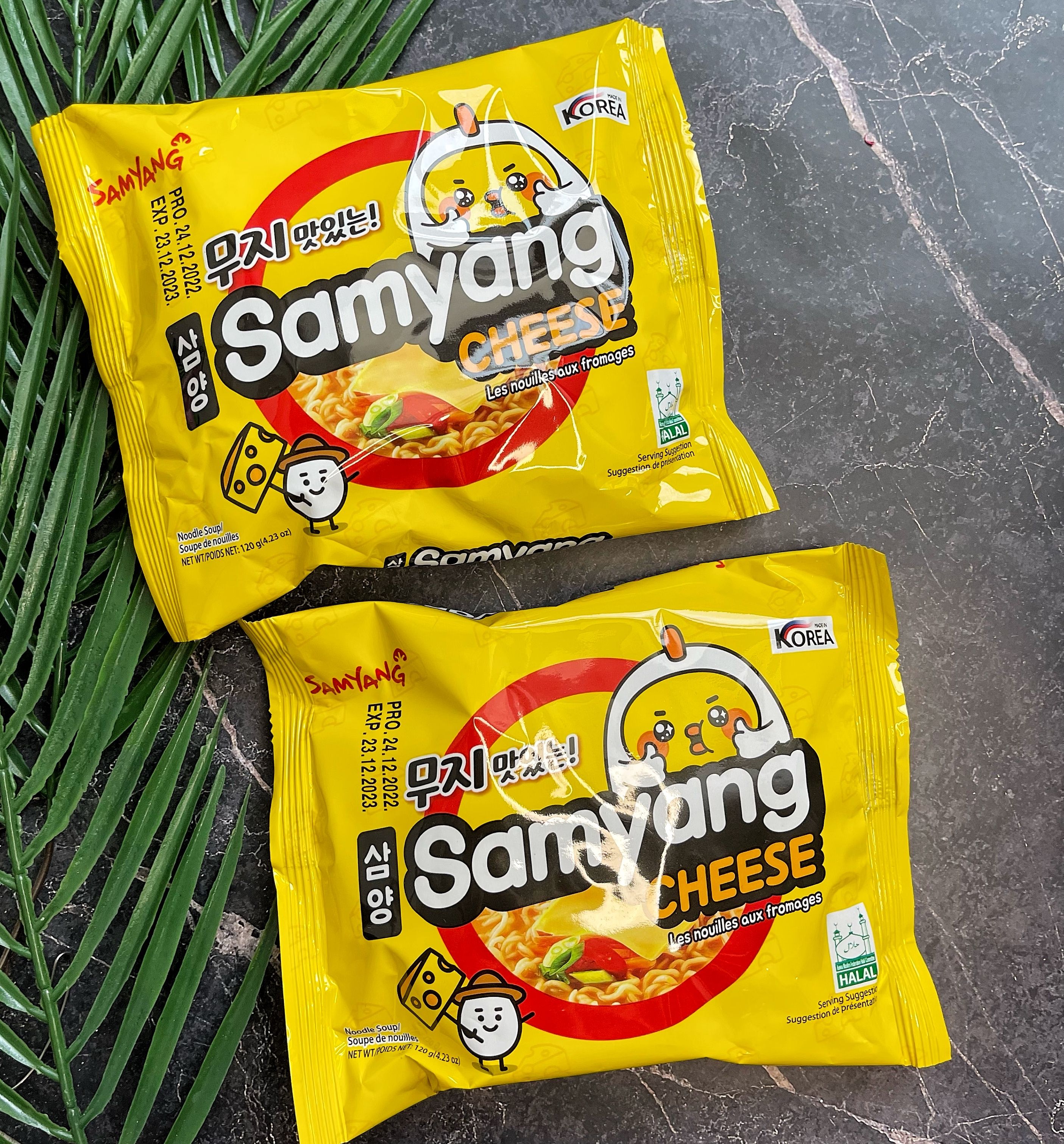 Корейская лапша быстрого приготовления SAMYANG Cheese вкус сыра 2шт -  купить с доставкой по выгодным ценам в интернет-магазине OZON (882140868)