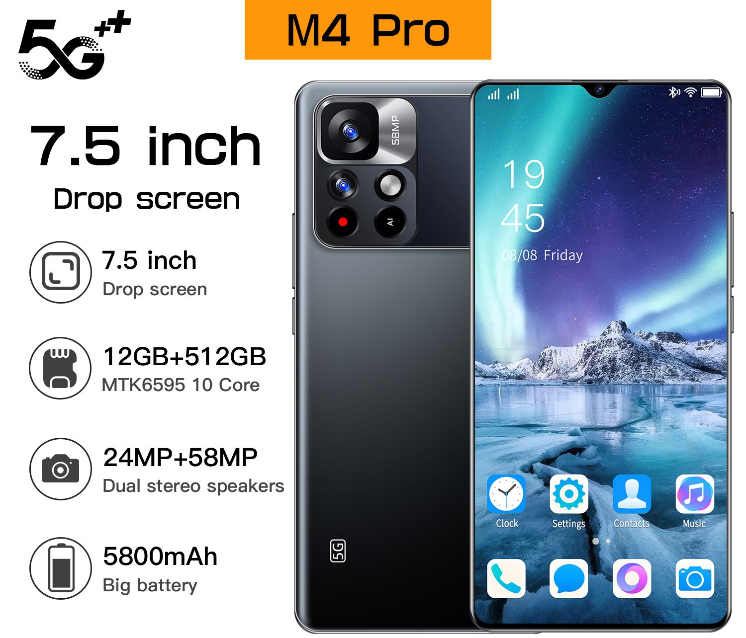 Смартфон m6 pro 12 512 гб