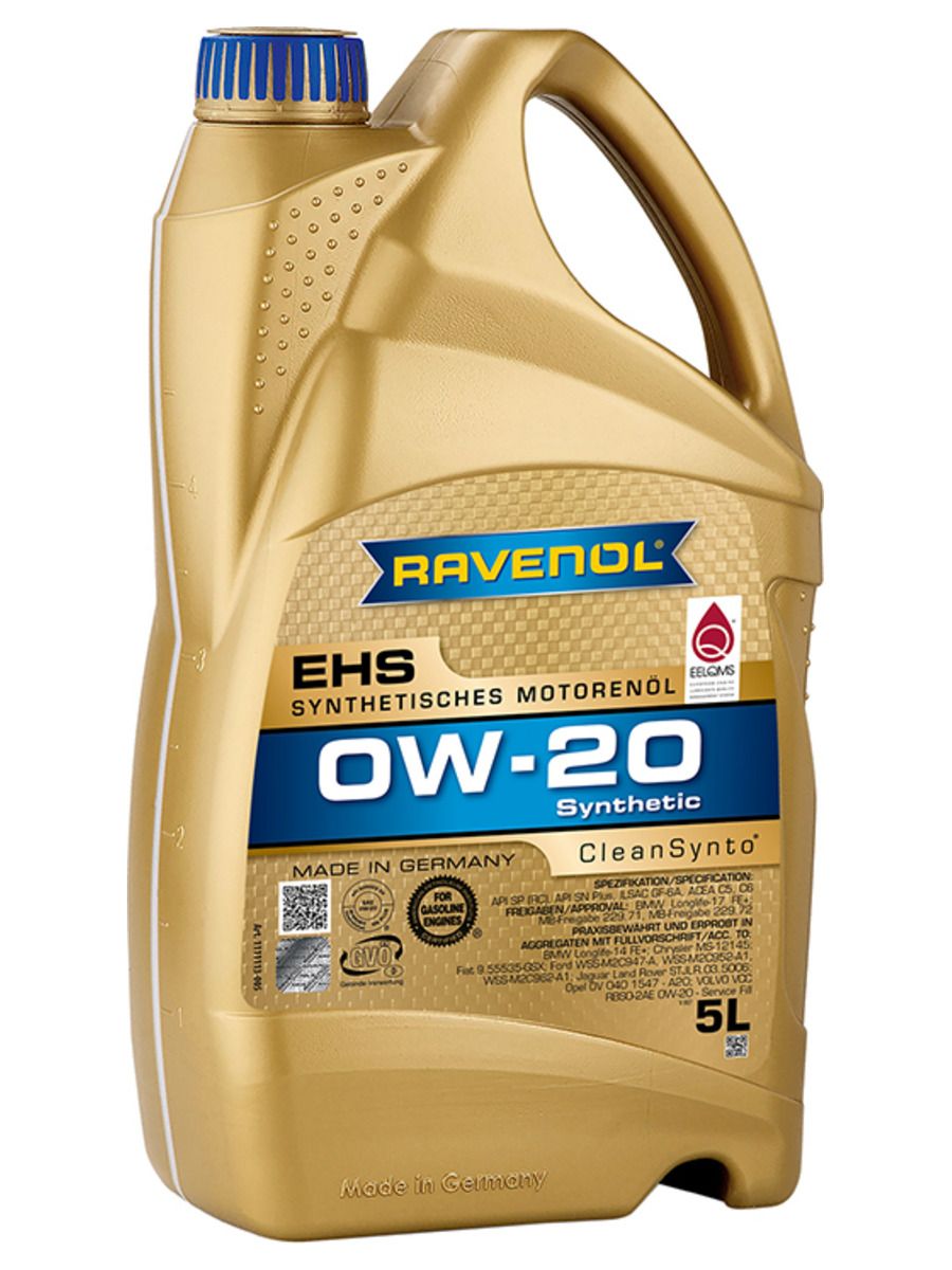 Масло моторное RAVENOL 0W-20 Синтетическое - купить в интернет-магазине  OZON (308710187)