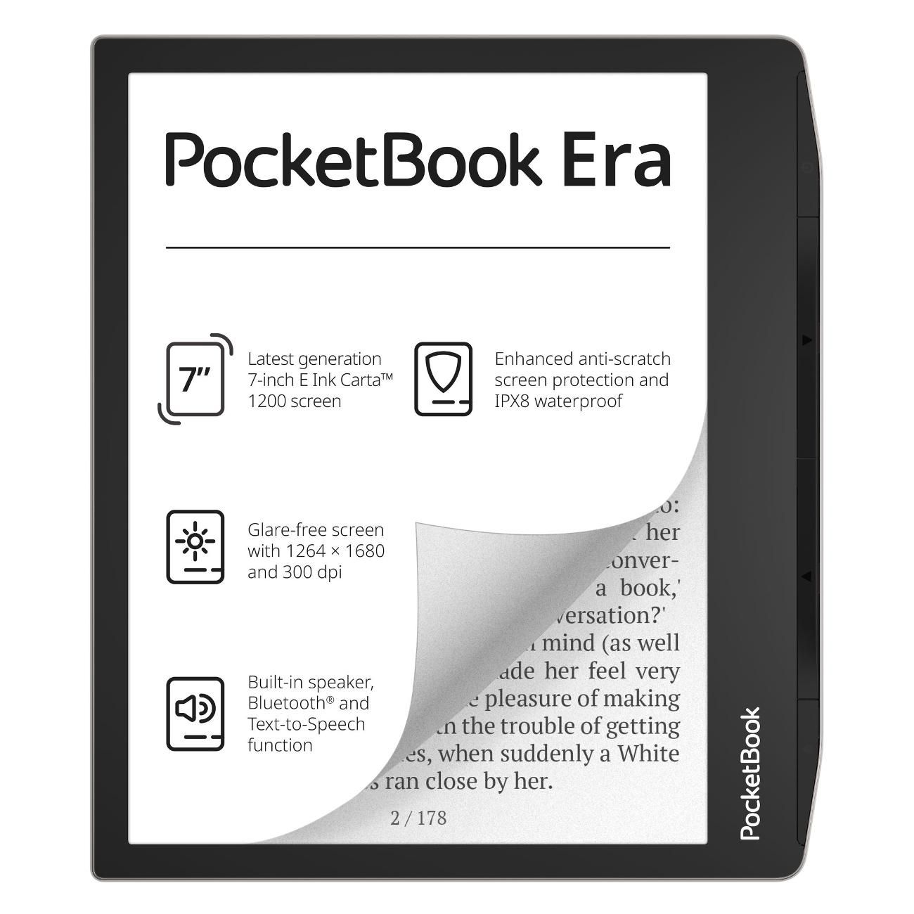 ЭлектроннаякнигаPocketBook700EraStardustSilver(PB700-U-16-WW)