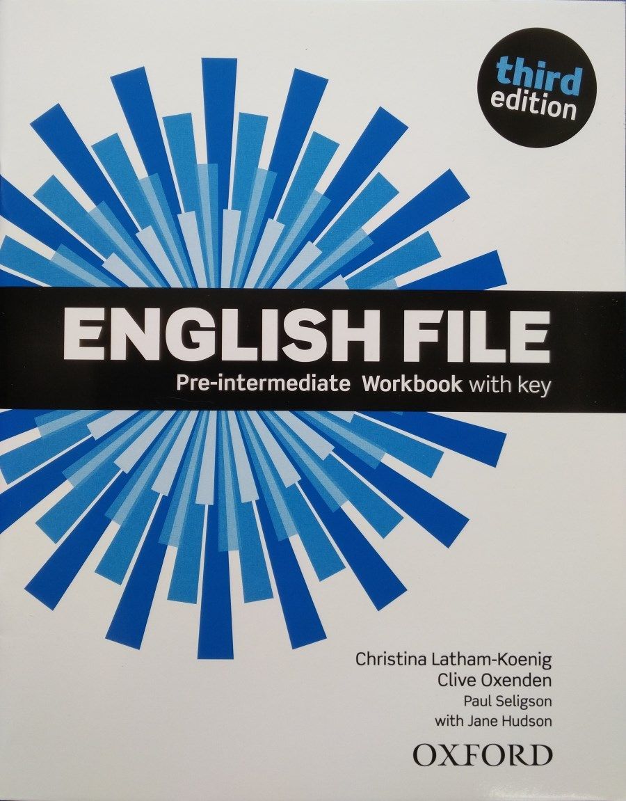 English File (3rd edition) Pre-Intermediate Workbook with key