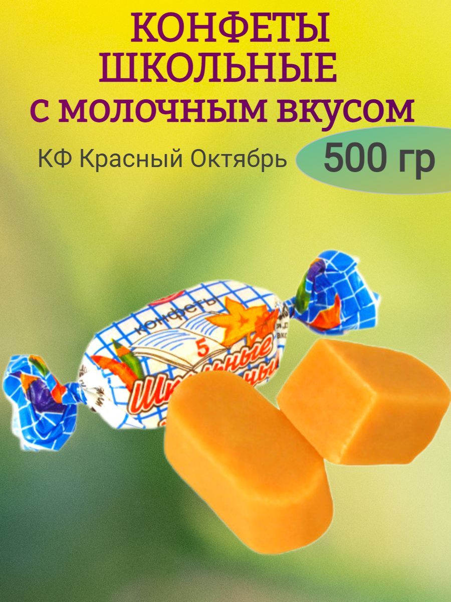 Советские конфеты школьные