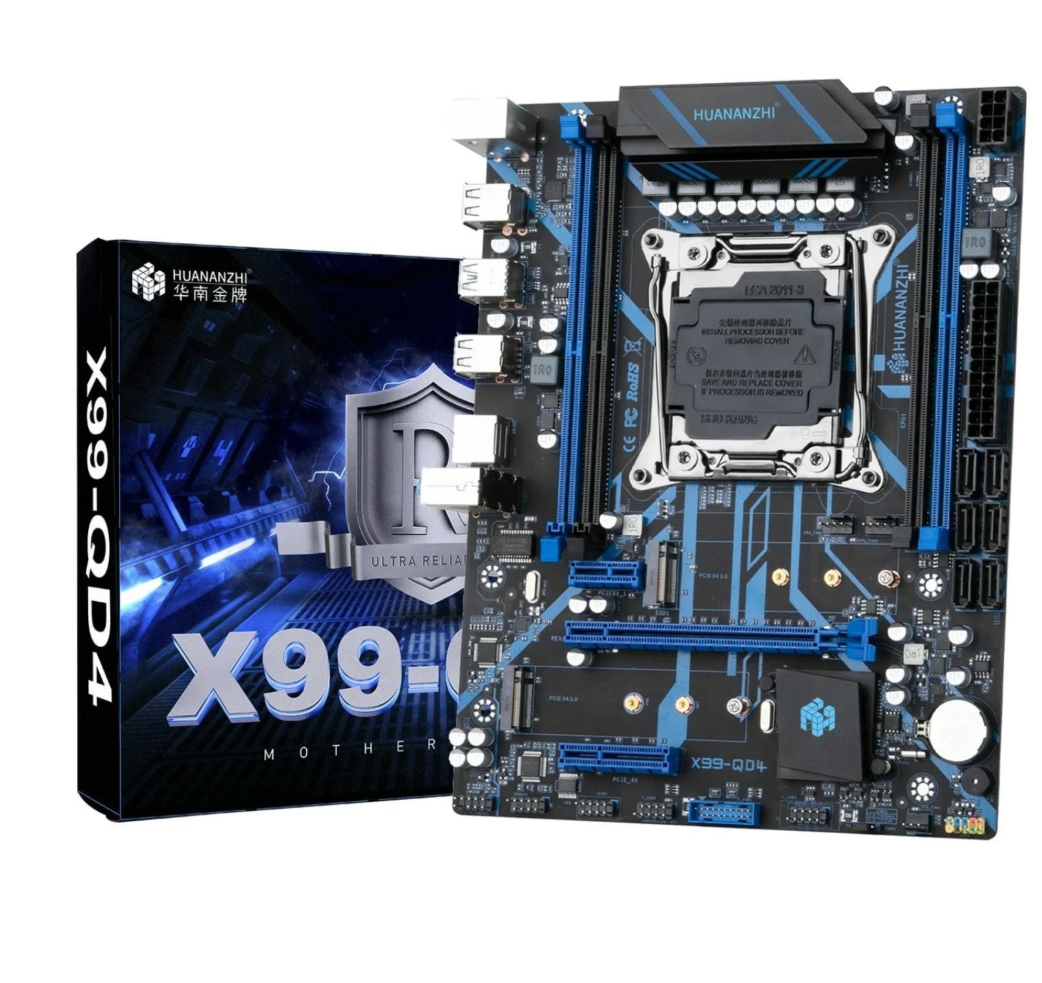 Huananzhi x99 qd4 схема