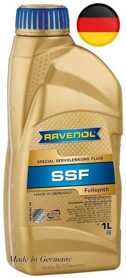 Жидкость для гидроусилителя RAVENOL SSF, синтетическая, 1 л