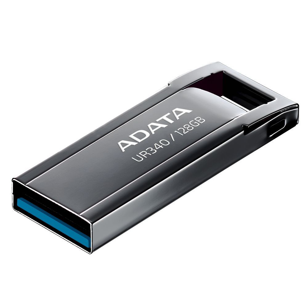 FlashUSBDriveADATA128GBUR340USBFlashDriveUSB3.2Gen1,Black,Retail(AROY-UR340-128GBK)