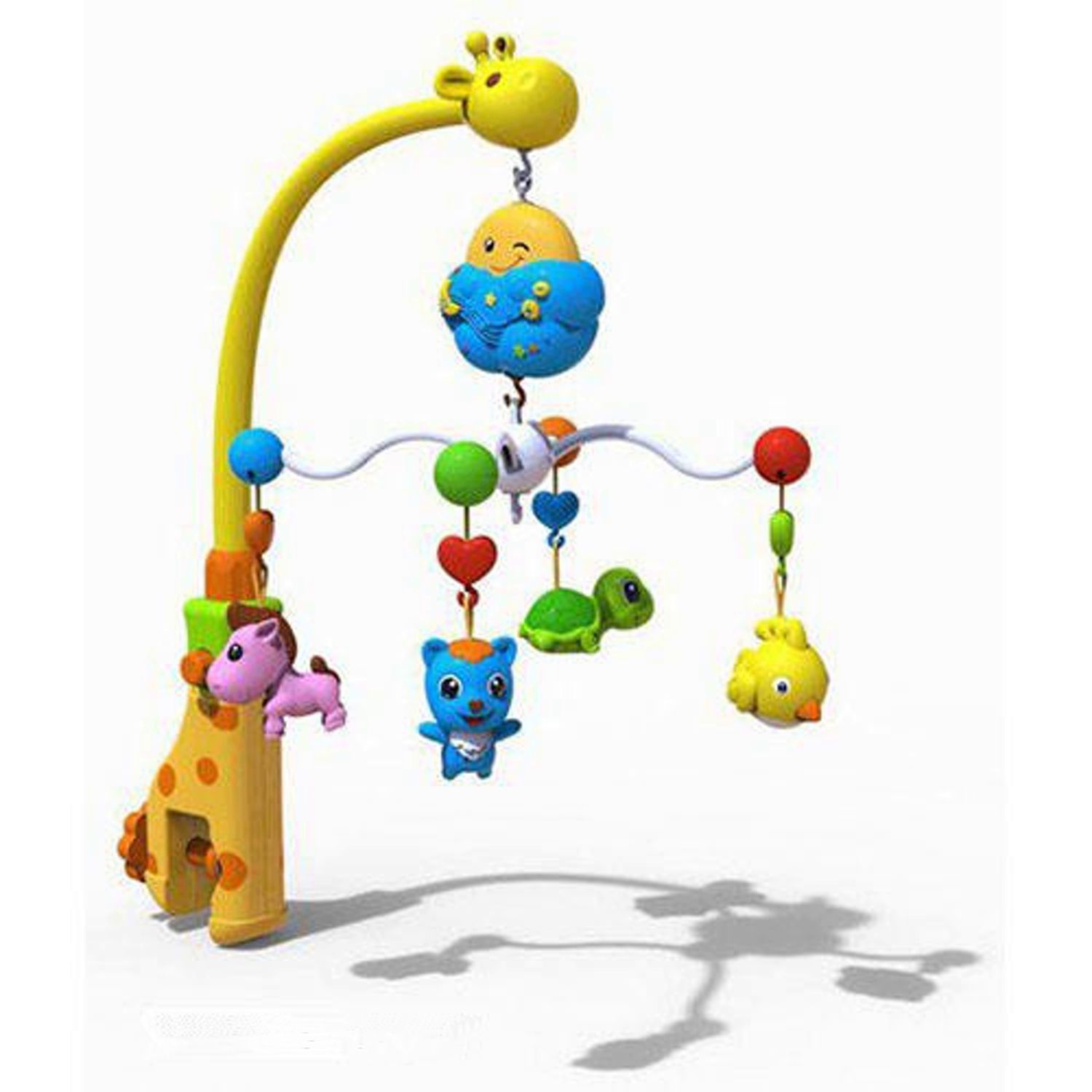 Механический мобиль Baby Toys зоопарк н28806