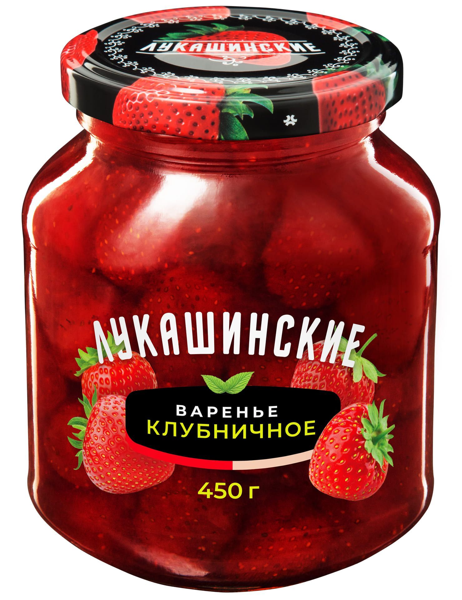 Варенье "Лукашинские" клубничное 0,450 1шт