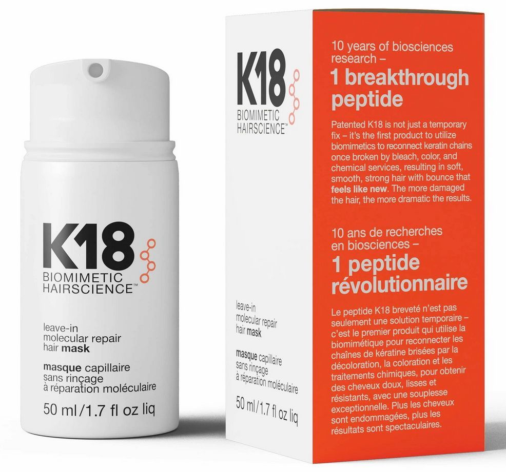 K18 Molecular Repair hair Mask. K18 hair leave-in Molecular Repair hair Mask. K18 leave-in Molecular Repair hair Mask (5ml). K18 для волос.