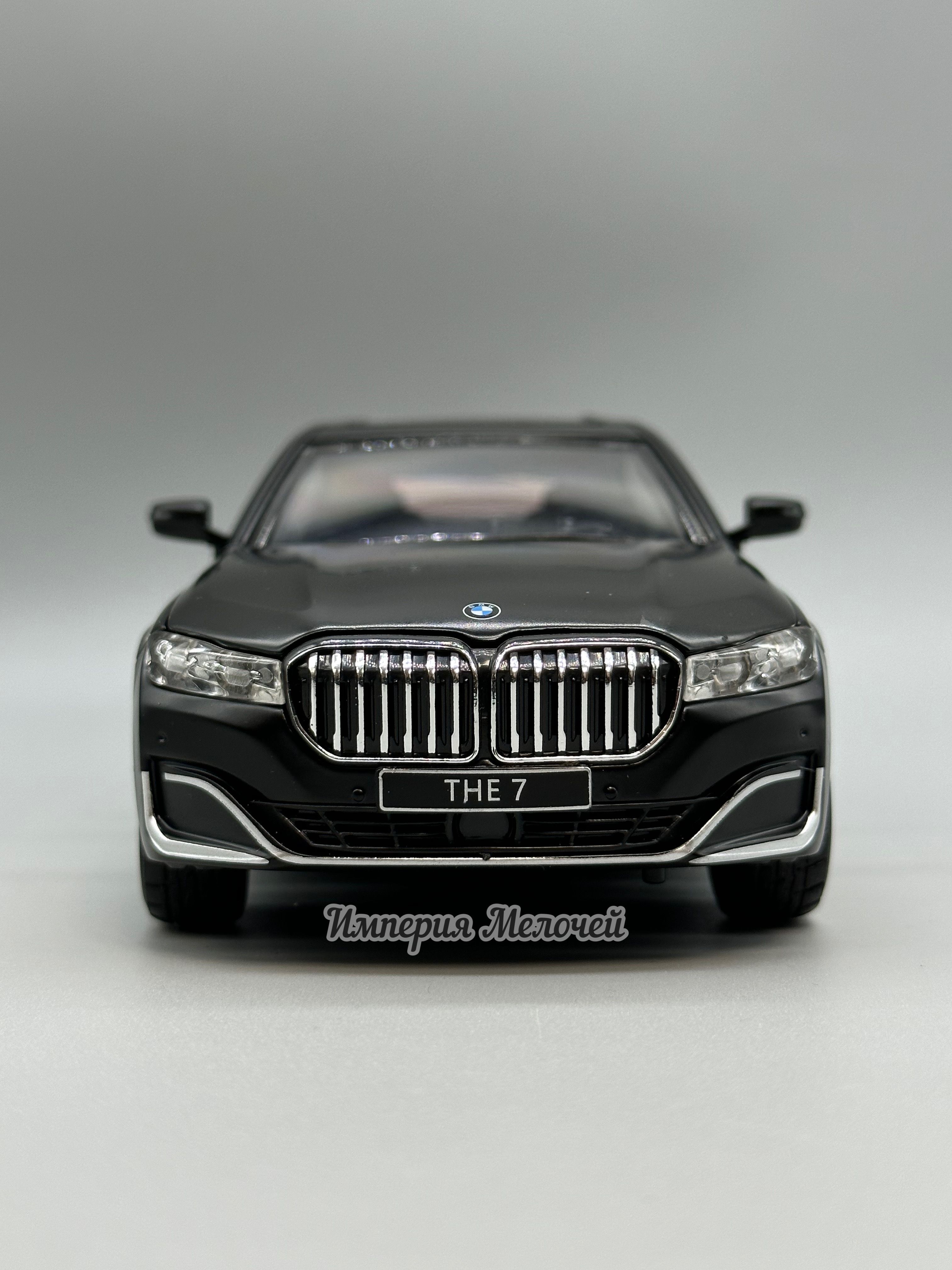 Коллекционные машинки металлические БМВ 7, BMW 7 G12 Long 1/24 (черная) -  купить с доставкой по выгодным ценам в интернет-магазине OZON (999309125)