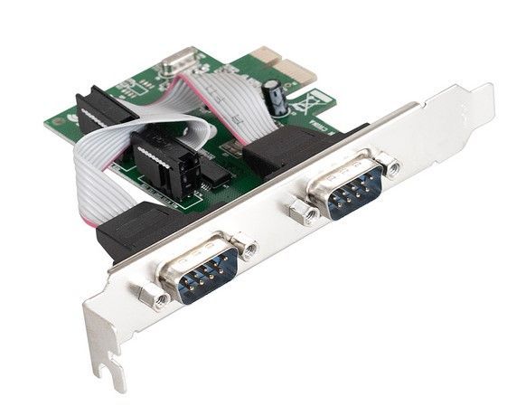 ExeGate Сетевой контроллер Контроллер EXE-307 (OEM) PCI-Ex1, Multi I/O, 2xCOM9M (EX283706RUS)