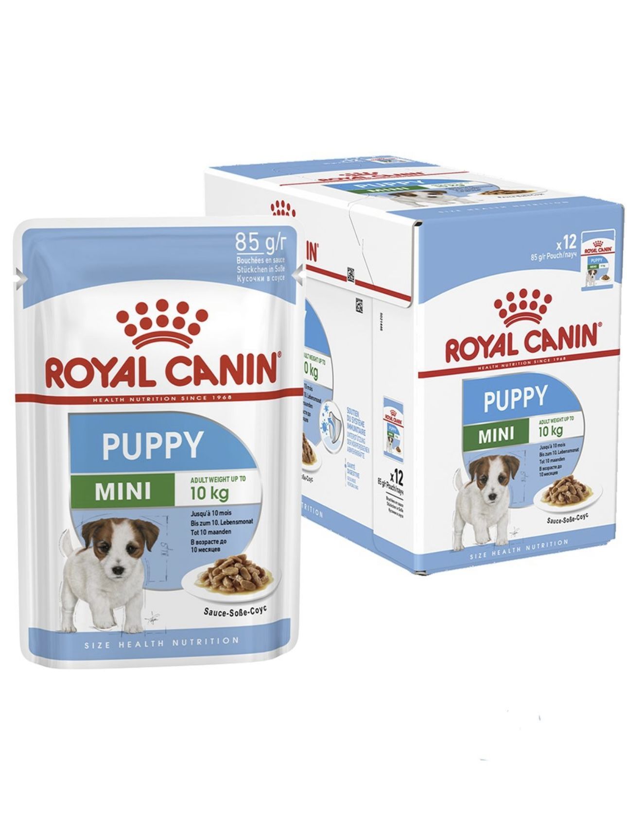 Royal Canin Mini Puppy (в соусе) 12х85г Влажный корм для щенков мелких размеров до 10 месяцев