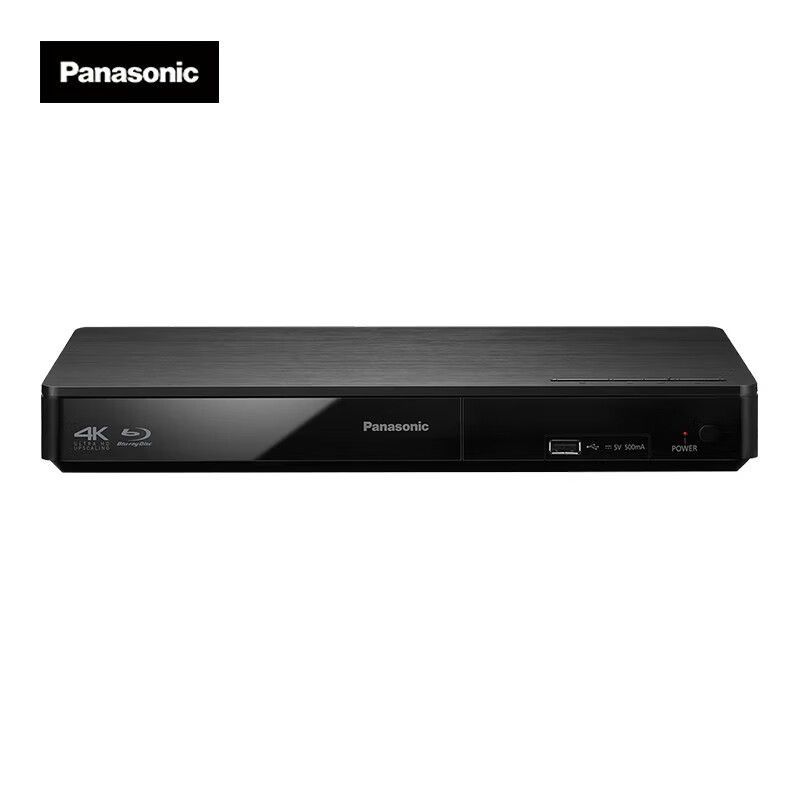 Blu-ray DVD-плеер Panasonic BD270 поддерживает качество 4k, 3D, Dolby Digital, DTSHD, воспроизведение через USB, черный