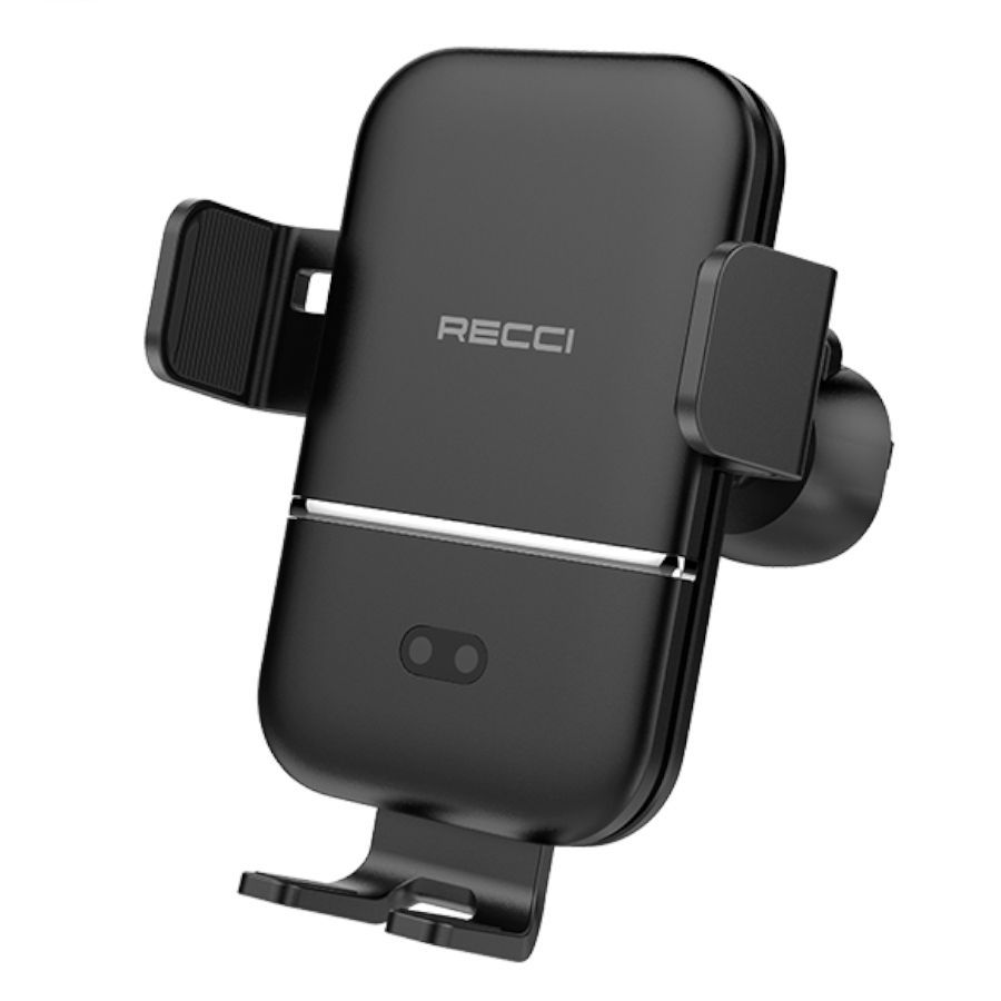 Автомобильный держатель RECCI RHO-C09 Wireless Charging Infrared Induction  Car Holder - купить по низким ценам в интернет-магазине OZON (1048570145)