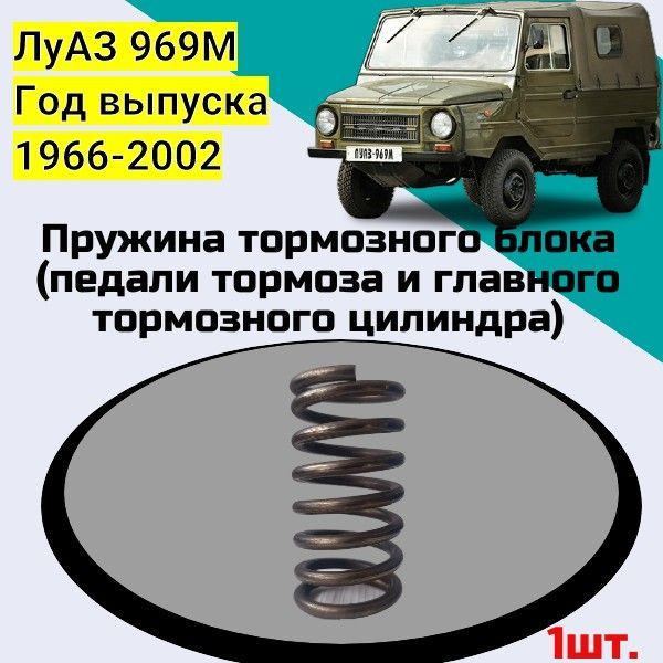 Трубопроводы тормозов ЛуАЗ 969М