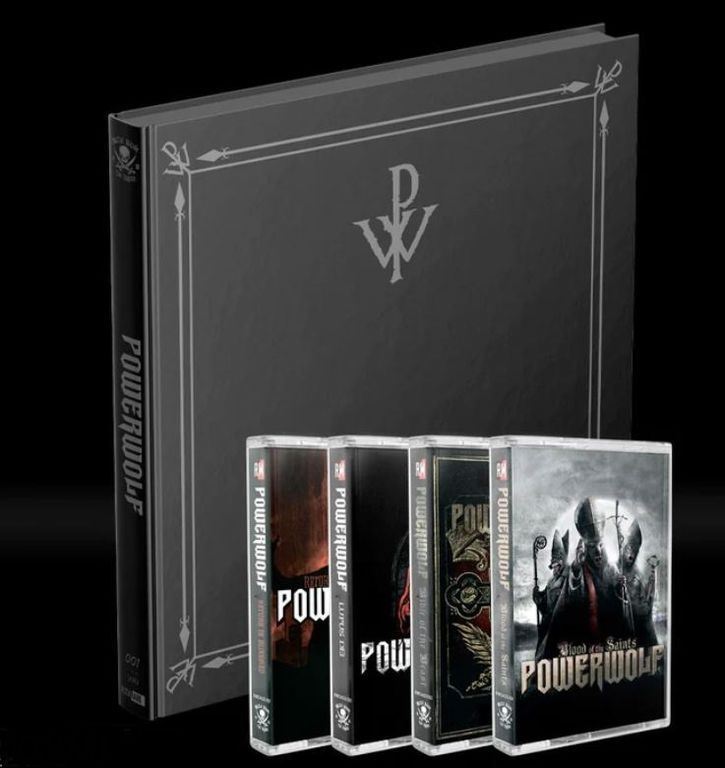 POWERWOLF - FIRST 4 ALBUMS - COLLECTORS CASSETTE BOX SET Коллекционный бокс