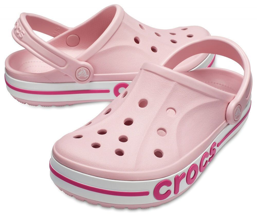 Голубые сабо Crocs Bayaband Clog