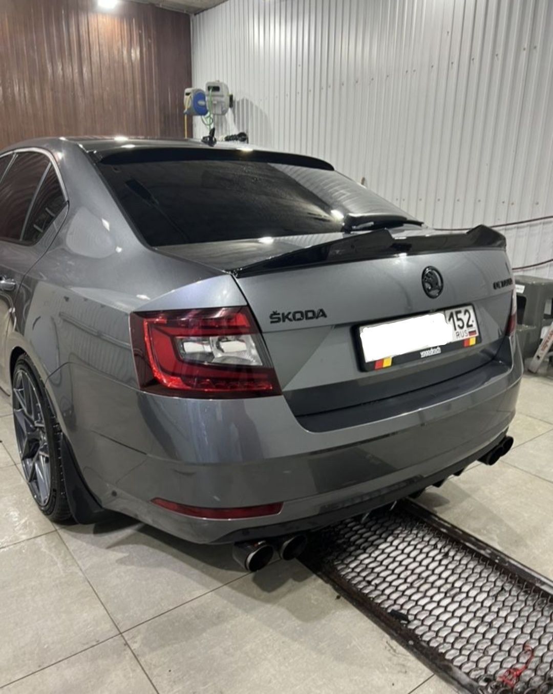 Спойлер Skoda octavia A7