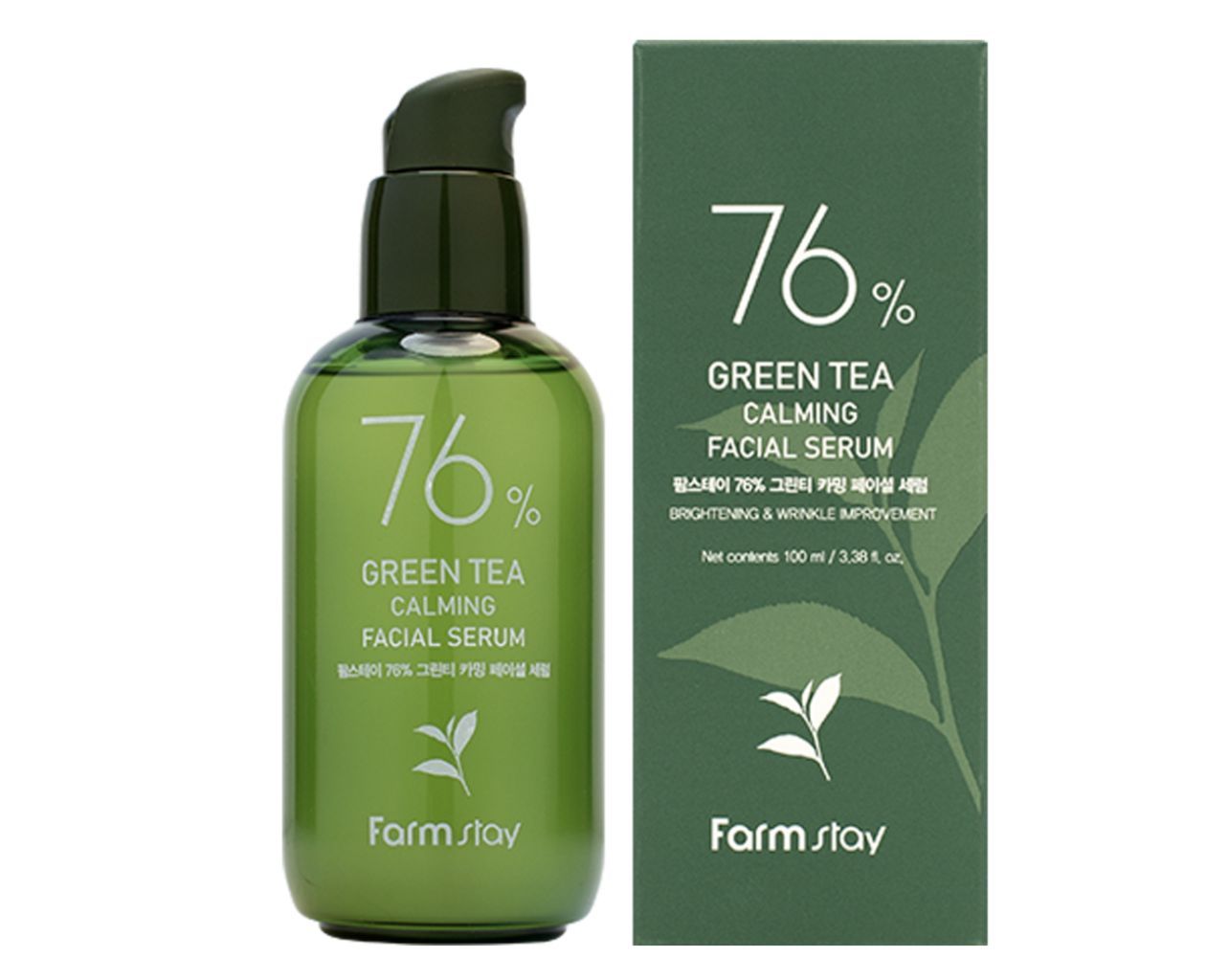 Green tea serum. Farmstay 76% Green Tea Calming facial Serum. Farmstay 76% Green Tea Calming facial Serum успокаивающая сыворотка. Сыворотка для лица Green Tea Calming facial Serum, 100мл (Farm stay),. Farm stay 76 Green Tea Calming facial Serum (100ml).